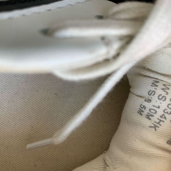 MADEWELL genuine leather sneakers white sz 10 womens or 8 mens - Picture 7 of 8